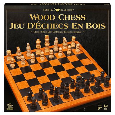 Chess Set - Wooden Cardinal Series