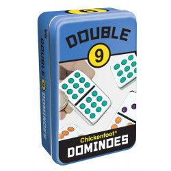 Basic Dominos - Double 9 in Tin (Chickenfoot)