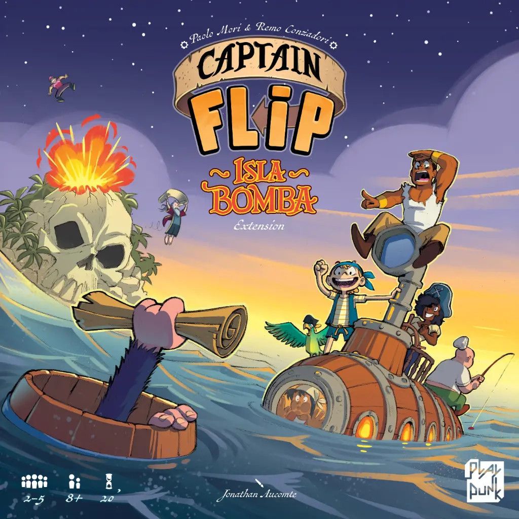 **PRE-ORDER** Captain Flip: Isla Bomba Expansion