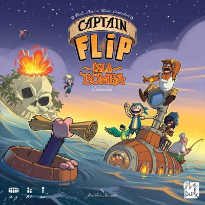 **PRE-ORDER** Captain Flip: Isla Bomba Expansion