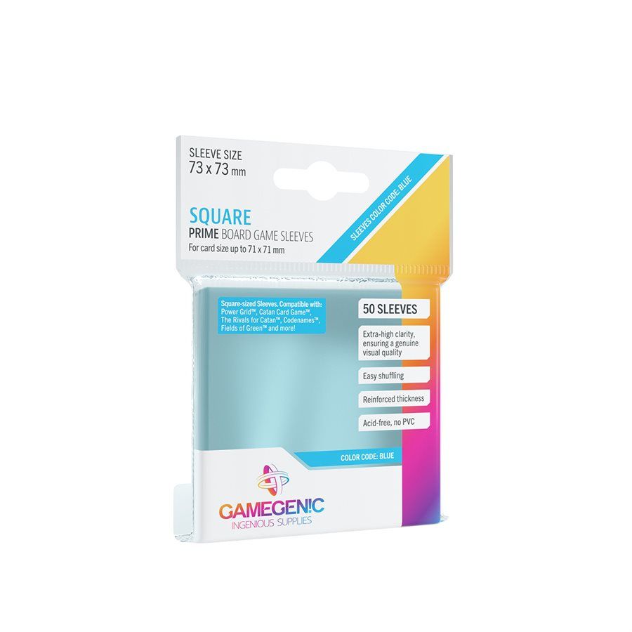Sleeves - 73x73mm - GameGenic Prime - 50/pk (Standard Square)