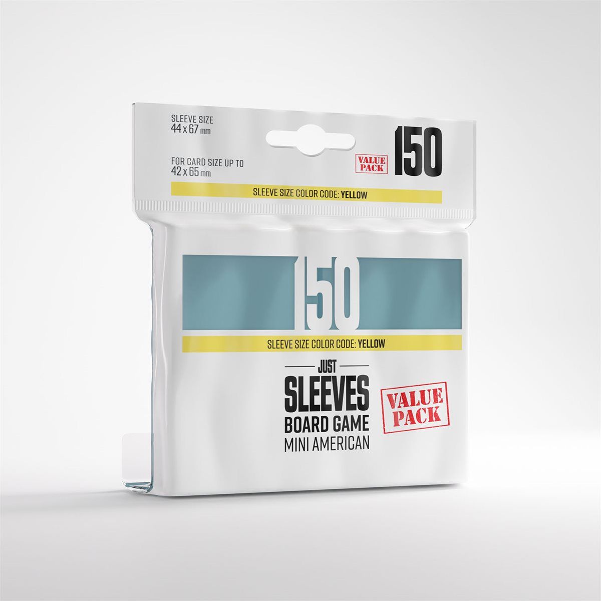 Sleeves - 44x67mm - Just Sleeves - 150/pk - Mini American (Value Pack)