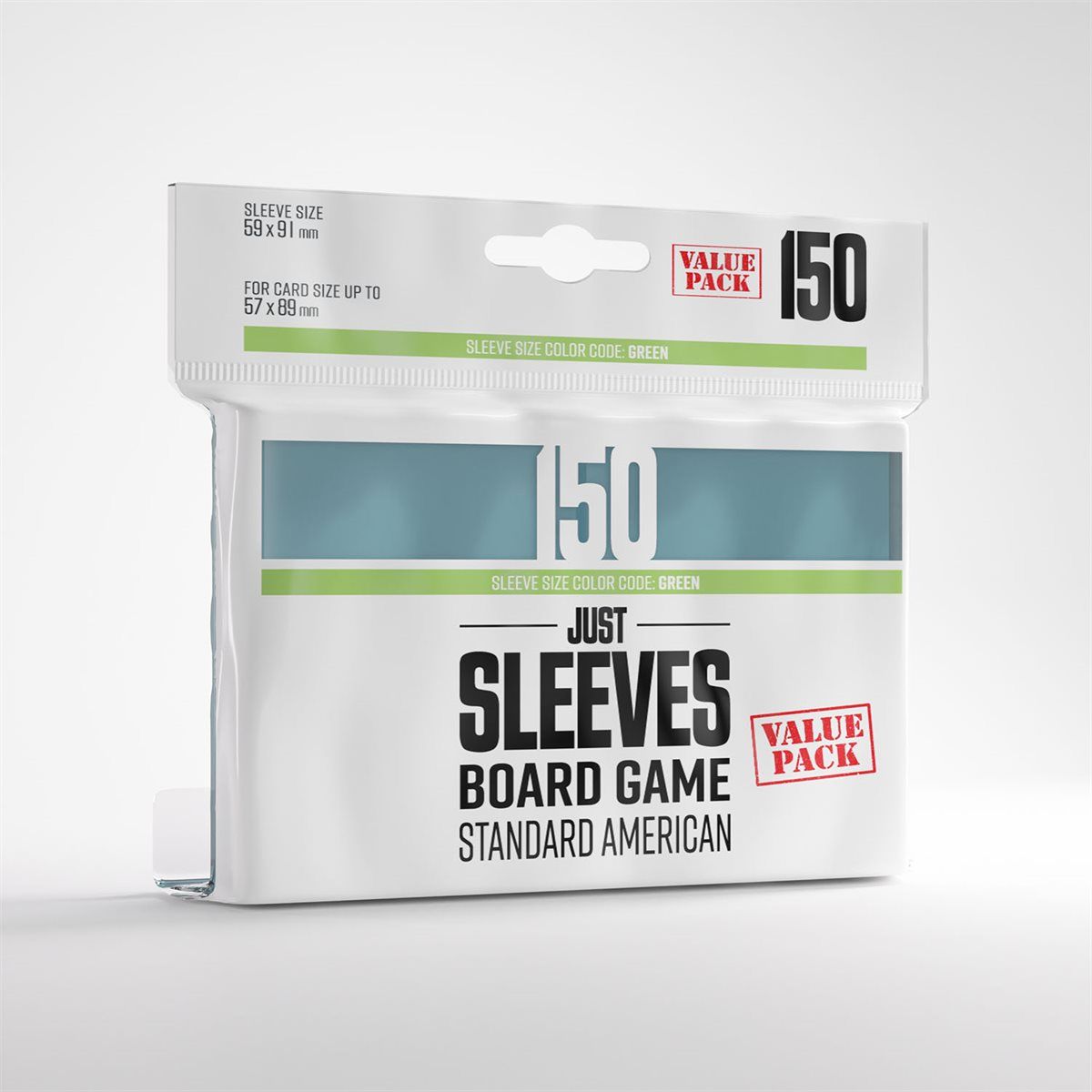 Sleeves - 59x91mm - Just Sleeves - 150/pk - Standard American (Value Pack)