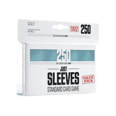 Sleeves - 66x92mm - Just Sleeves - 250/pk - Standard TCG (Value Pack)