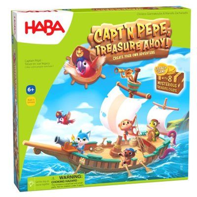 Capt'n Pepe, Treasure Ahoy!