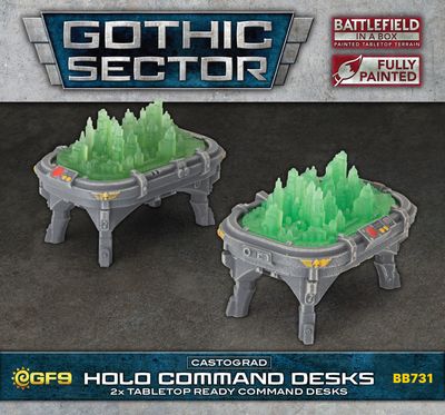 Battlefield in a Box: Gothic Sector: Castograd Command Desk