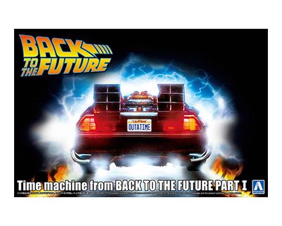Time Machine from Back To The Future Part I Model Kit (1/24 Scale)