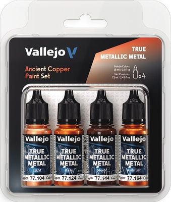 Vallejo - True Metallic Metal - Sets - ANCIENT COPPER