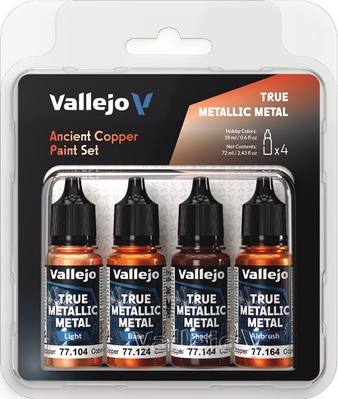 Vallejo - True Metallic Metal - Sets - ANCIENT COPPER