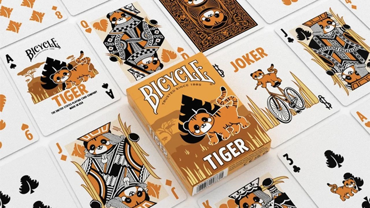 Playing Cards - Bicycle: Tiger