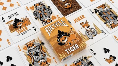 Playing Cards - Bicycle: Tiger