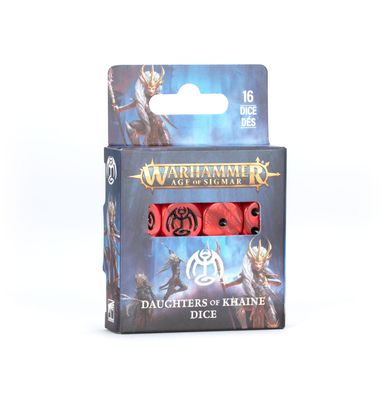 Warhammer Age of Sigmar: Daughters of Khaine - Dice Set (2026)