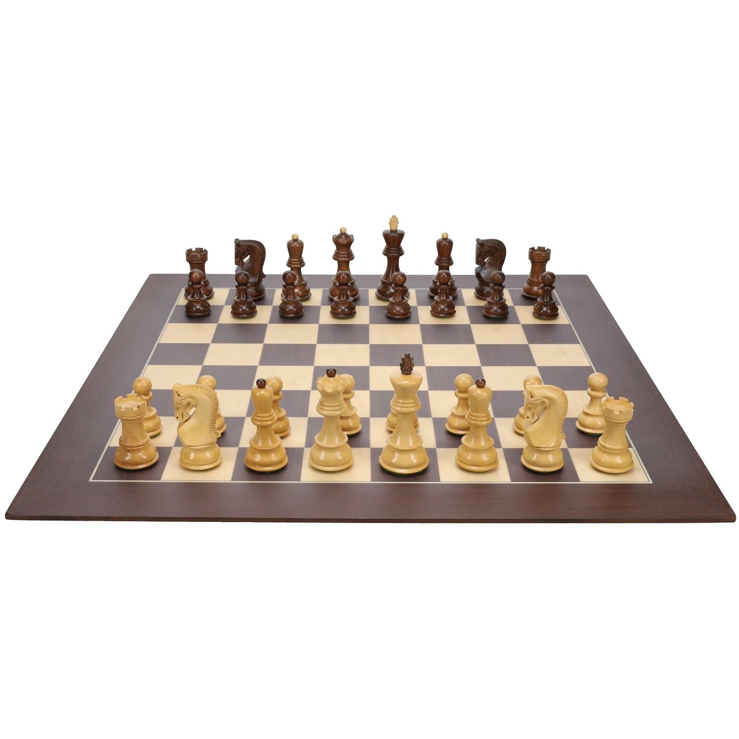 Chess Set 21.75" - Bobby Fischer Zagreb with Wooden Board