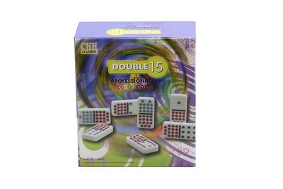 Dominoes Double 15 Professional Color Dot