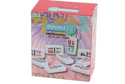 Dominoes - Double 18 Professional Numerals