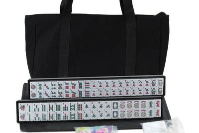 Western Mahjong Set - Black Canvas Bag