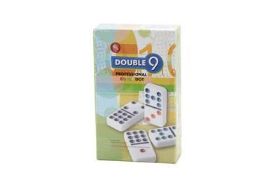 CHH Domino Set - Double 9 Coloured Dots
