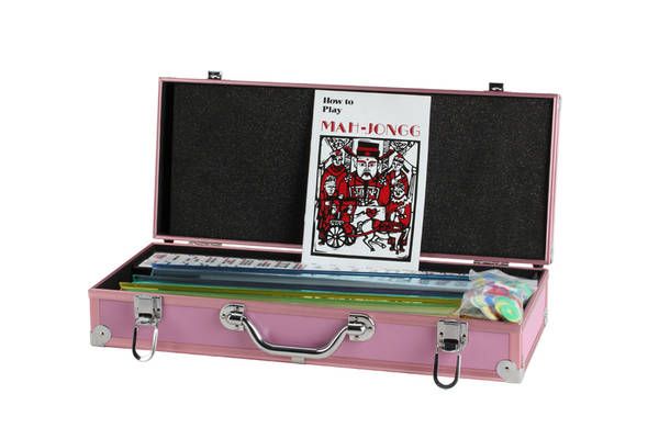 Mahjong Set - Pink Case