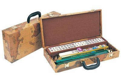 Western Mahjong Set - Map Case