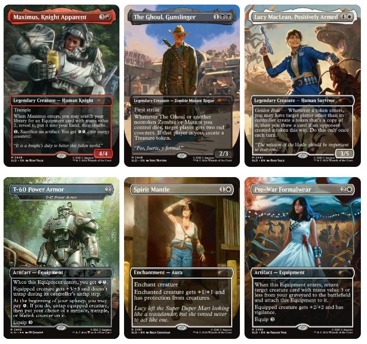 Magic The Gathering TCG Secret Lair - Fallout: Beyond Vault 33 (Non-Foil)