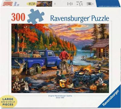 300 pcs - Sunset Lake (Large Piece Format)