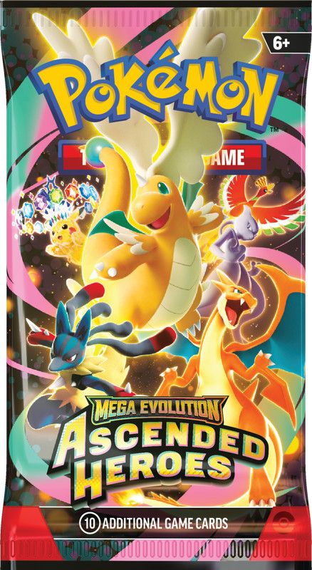 Pokemon TCG - Mega Evolution: Ascended Heroes Booster Pack