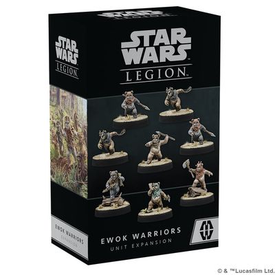 Star Wars: Legion: Rebel Alliance - Ewok Warriors Unit Expansion (Old Edition)
