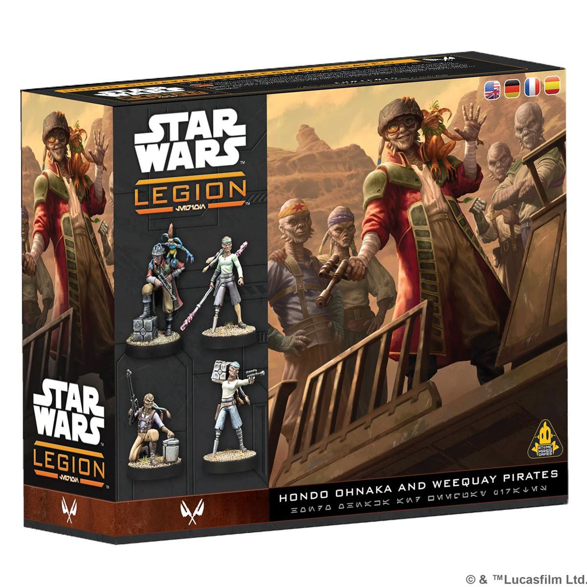 Star Wars: Legion: Hondo Ohnaka &amp; The Weequay Pirates