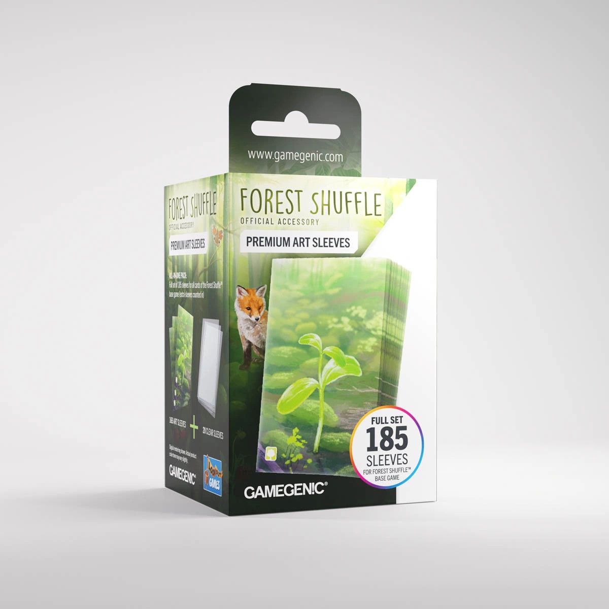 Sleeves - 59x91mm - Gamegenic - 185/pk - Art Sleeves - Forest Shuffle