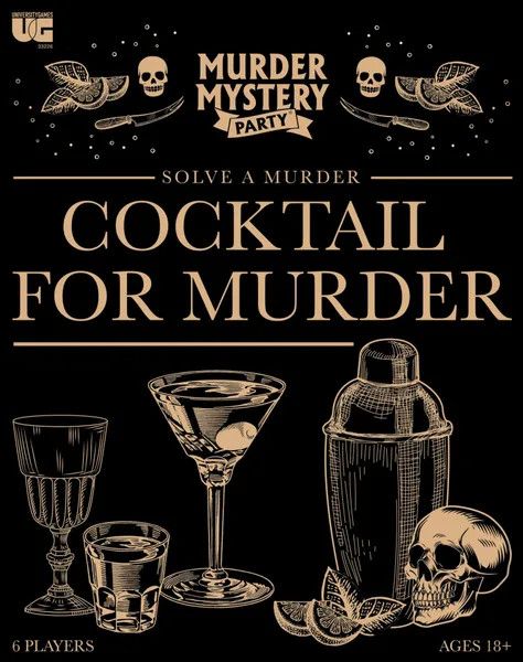 Murder Mystery Party Series: Cocktail for Murder