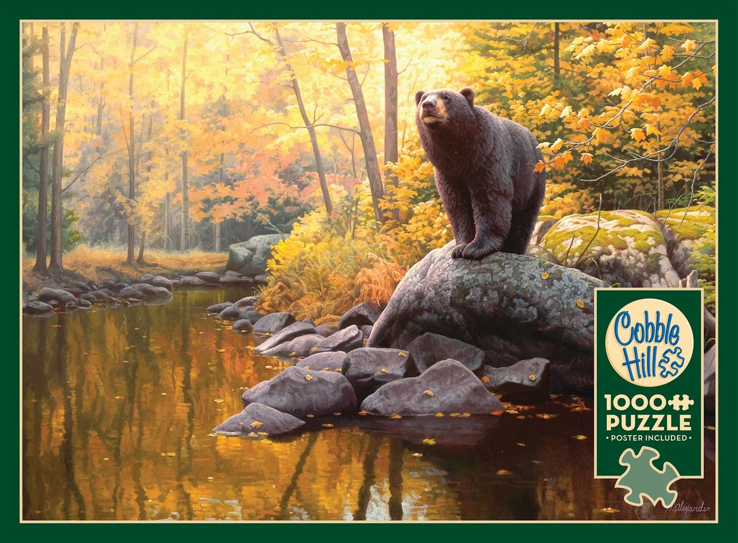 1000 pcs - Black Bear Pond