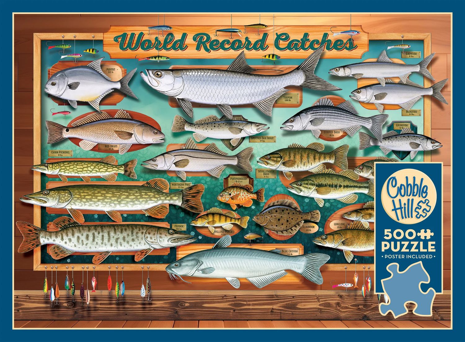 500 pcs - World Record Catches
