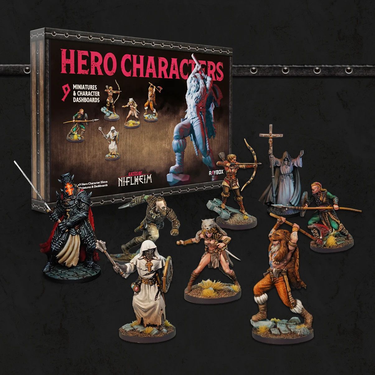 Gates of Niflheim: Hero Miniature Set