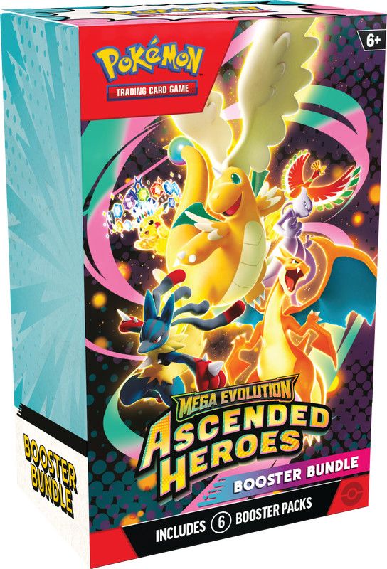 Pokémon TCG: Mega Evolution - Ascended Heroes Booster Bundle