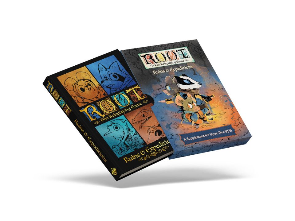 Root: The Tabletop Role Playing Game - Ruins &amp; Expeditions Deluxe Edition