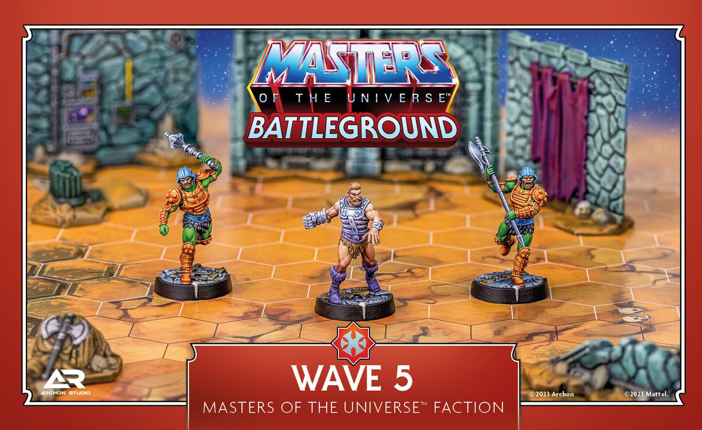 Masters of the Universe - Battleground - Fisto &amp; Palace Guards