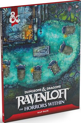 **PRE-ORDER** Dungeons &amp; Dragons 5E: Ravenloft - The Horrors Within Map Pack