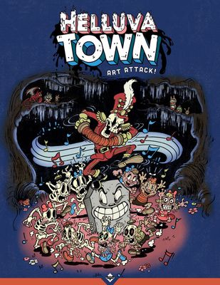 Helluva Town: Cartoon Gangster RPG: Art Attack!