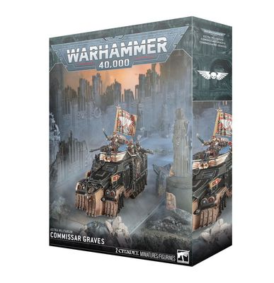 Warhammer 40K: Astra Militarum - Commissar Graves