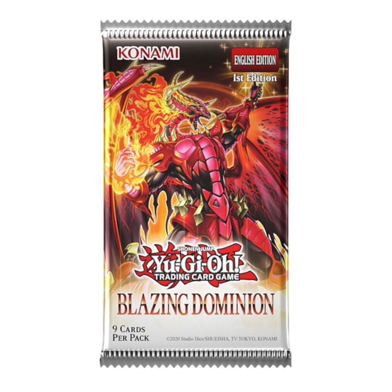 BLAZING DOMINION 重量サーチ済み　354パック Yu-Gi-Oh: Blazing Dominion Booster Pack