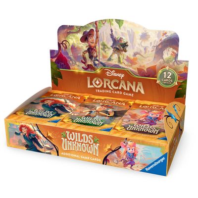 Disney Lorcana TCG Wilds Unknown Booster Box