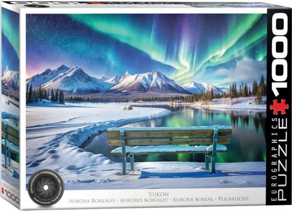 1000 pcs -  Yukon Aurora Borealis