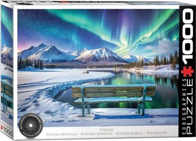 1000 pcs -  Yukon Aurora Borealis