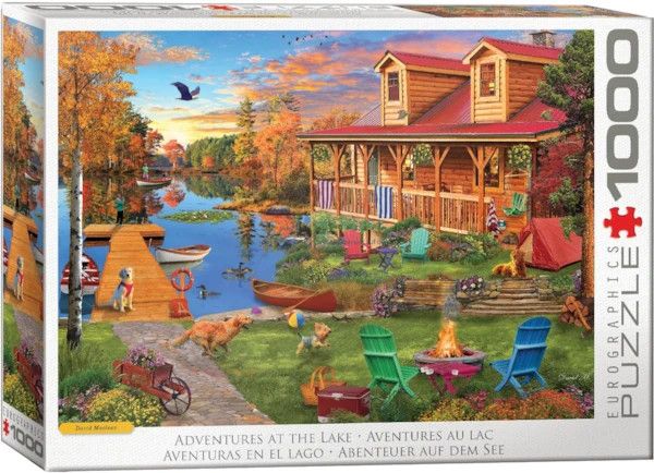 1000 pcs - Adventures at the Lake