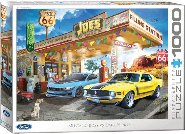 1000 pcs - Mustang Boss vs Dark Horse