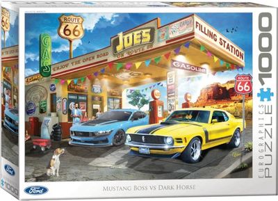 1000 pcs - Mustang Boss vs Dark Horse