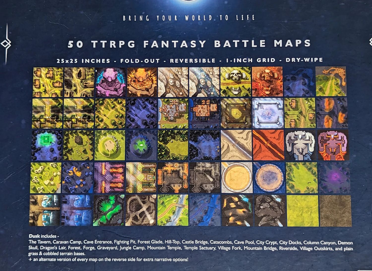Atlas Battle Map Pack - Dusk