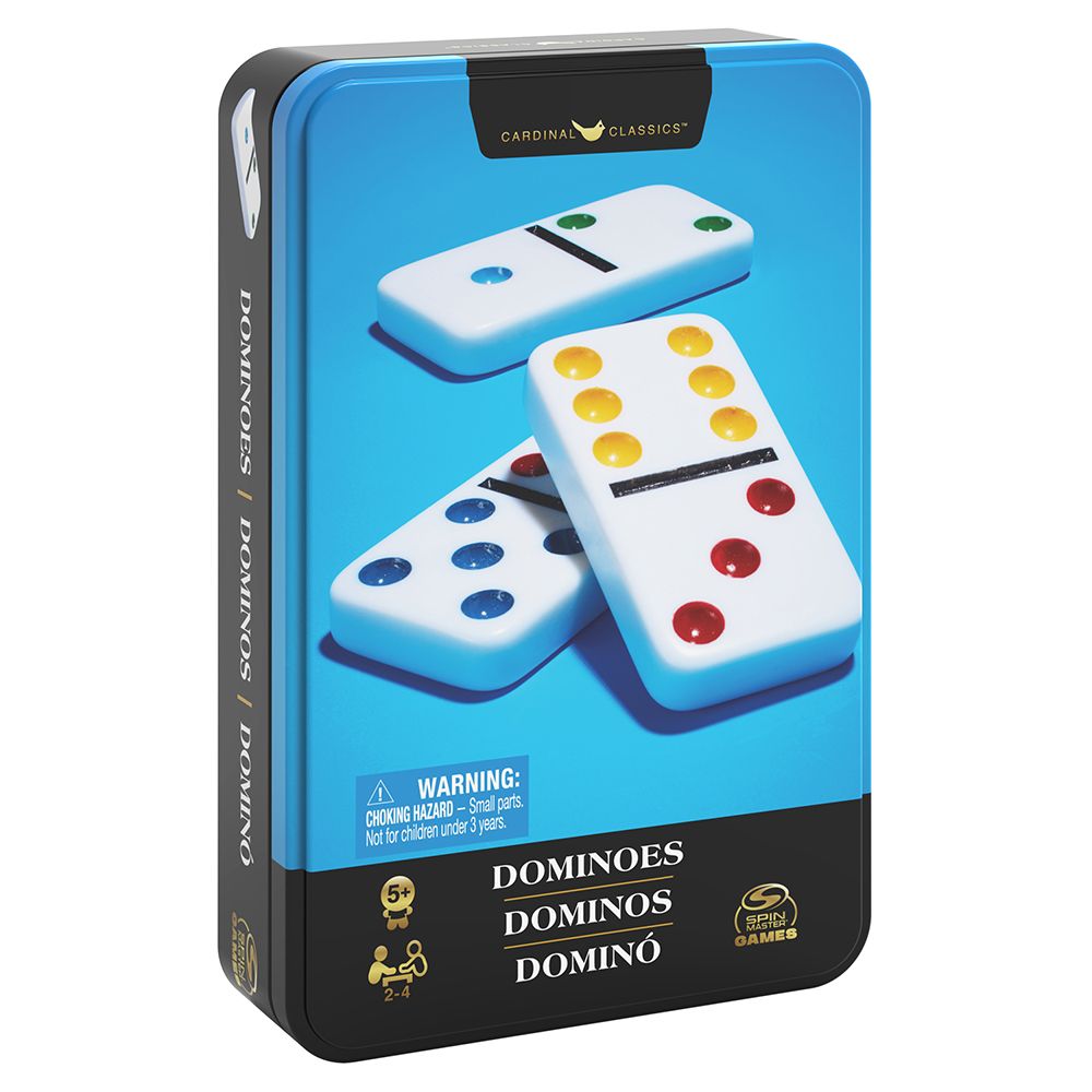 Dominoes - Double 6 Cardinal Classics Tin