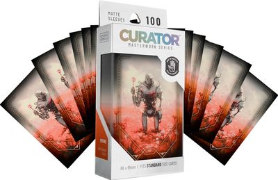 Sleeves - 66x91mm - Curator - 100/pk - NinjaJo -