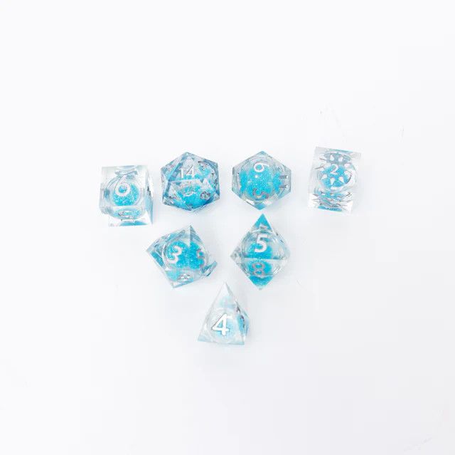 Stormlight Liquid Core Dice - Cosmere RPG